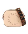 Stella Mccartney Blush Pink Faux Leather Crossbody Bag In Nude