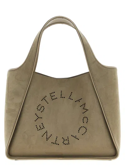 STELLA MCCARTNEY STELLA LOGO CROSSBODY BAGS GREEN