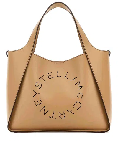Stella Mccartney Stella Logo Crossbody Tote Bag In Blanco