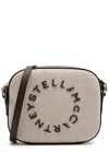 Stella Mccartney Canvas Camera Bag In Beige