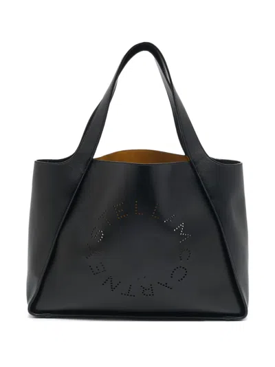 Pre-owned Stella Mccartney Stella Logo Perforated Tote Bag