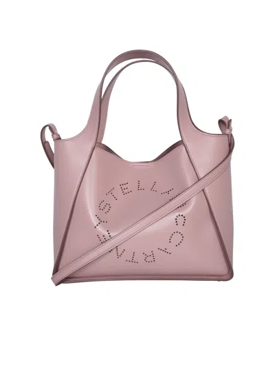 Stella Mccartney Stella Logo Pink Tote Bag