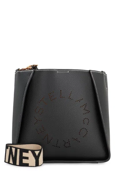 Stella Mccartney Stella Logo Shoulder Bag In Black