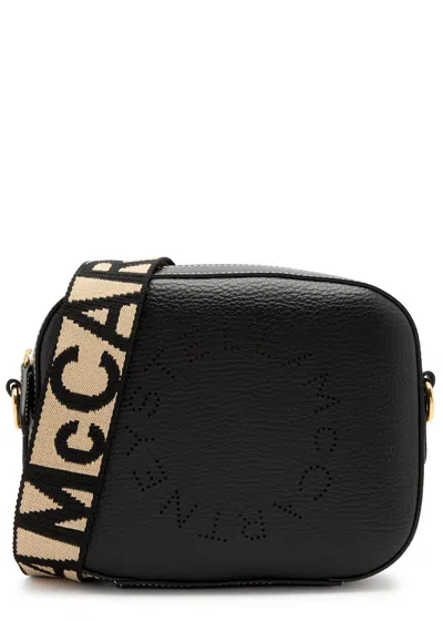 Stella Mccartney Stella Logo Small Camera Bag In Black