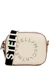 Stella Mccartney Stella Logo Mini Vegan Leather Cross-body Bag In White