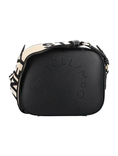 Stella Mccartney Stella Logo Small Handbag In Black