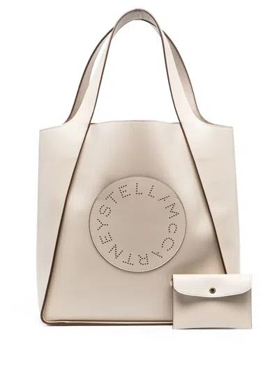 Stella Mccartney Stella Logo Square Tote Bag In <p>