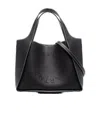 Stella Mccartney Stella Mc Cartney Stella Logo Tote Bag In Black