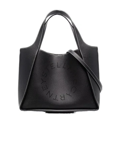 STELLA MCCARTNEY STELLA MCCARTNEY STELLA LOGO TOP HANDLE BAG