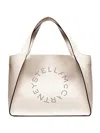 Stella Mccartney Tote Eg Tote In White Faux Leather
