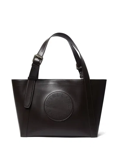 Stella Mccartney Stella Logo Tote Bag In Brown