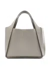 Stella Mccartney Green Polyurethane Polyamide Tote Bag In Neutral