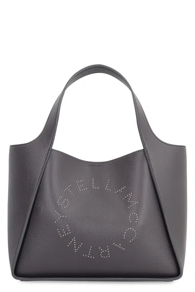 Stella Mccartney Stella Logo Tote Bag In Gray