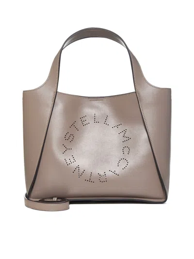 Stella Mccartney Stella Logo Tote Bag In Moss