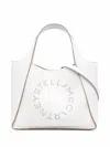 Stella Mccartney Stella Logo Tote Bag In White