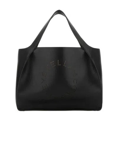 Stella Mccartney Stella Logo Tote In Black