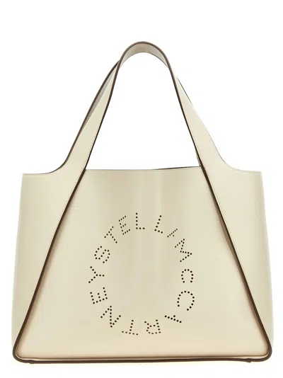 Stella Mccartney Stella Logo Tote In White