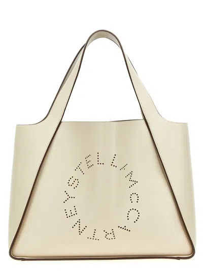 Stella Mccartney 'stella Logo' Tote In Yellow