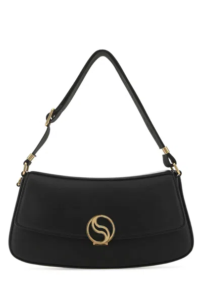 STELLA MCCARTNEY STELLA MC CARTNEY BLACK ALTER MAT SHOULDER BAG