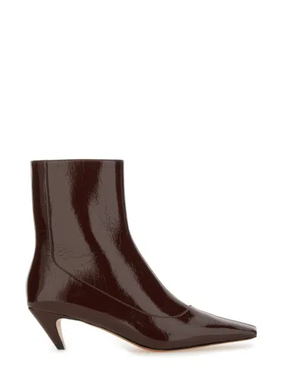 Stella Mccartney Stella Mc Cartney Boot "spur" In Burgundy