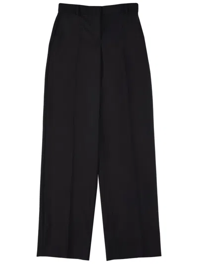 Stella Mccartney Stella Mc Cartney Canvas Tailoring Loose Trouser In Black