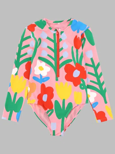 Stella Mccartney Stella Mc Cartney Costume Da Bagno Maniche Lunghe In Multi