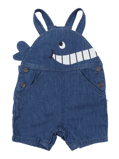 Stella Mccartney Kids' Stella Mc Cartney Dungaree In Blue