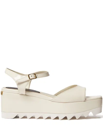 Stella Mccartney Stella Mc Cartney Elyse Platform Sandals In White