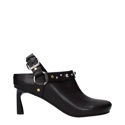 Stella Mccartney Stella Mc Cartney Elyse Women's Sandals Eco Leather Brown/coffee In Black