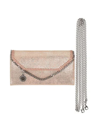 Stella Mccartney Stella Mc Cartney Falabella Continental Wallet W In Orange