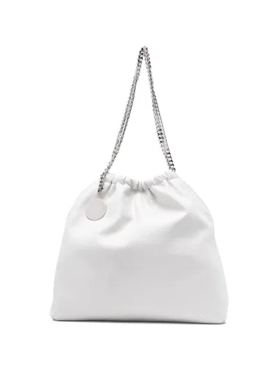 Stella Mccartney Stella Mc Cartney Falabella Drawstring Medium Tote In White