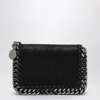Stella Mccartney Stella Mc Cartney Falabella Flap Card Holder Black