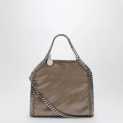 Stella Mccartney Stella Mc Cartney Falabella Micro Shiny Beige Bag In Cream