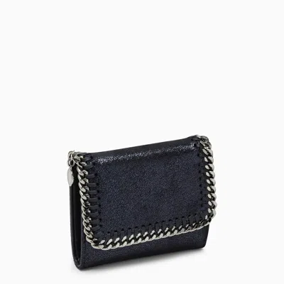 Stella Mccartney Stella Mc Cartney Falabella Small Continental Wallet Ink In Blue