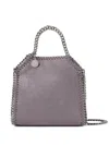 Stella Mccartney Stella Mc Cartney Falabella Tiny Crossbody Bag In Gray