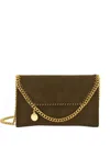 Stella Mccartney Stella Mc Cartney Falabella Wallet On Chain In Brown