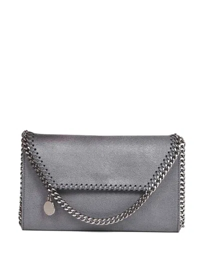 Stella Mccartney Stella Mc Cartney Falabella Wallet On Chain In Silver