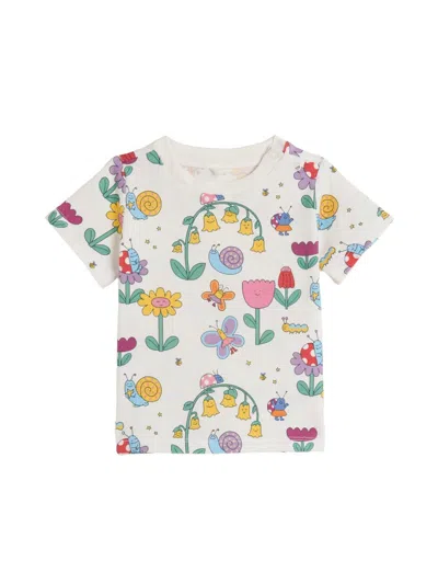 Stella Mccartney "flowers" T-shirt In Multi