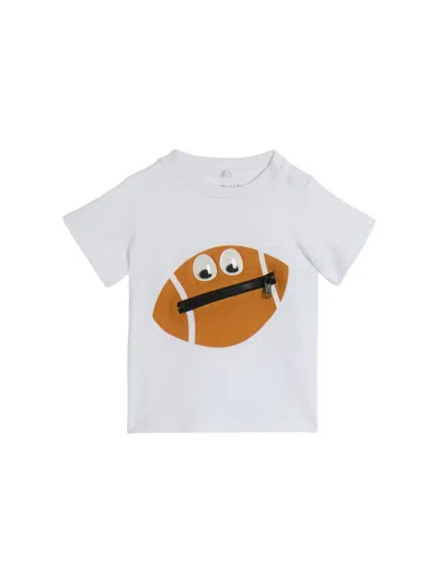 Stella Mccartney "football" T-shirt In White