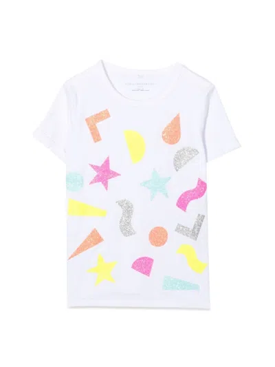 Stella Mccartney Geometric Shapes M/c T-shirt In Multi