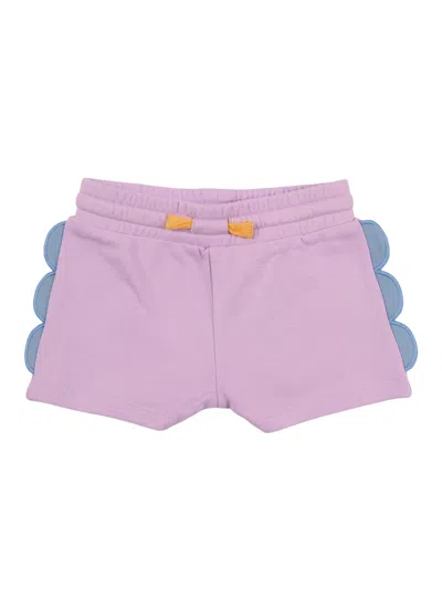 Stella Mccartney Stella Mc Cartney Jersey Shorts In Pink