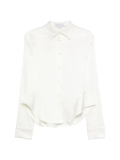 Stella Mccartney Stella Mc Cartney Longl Sleeved Shirt In Neutral