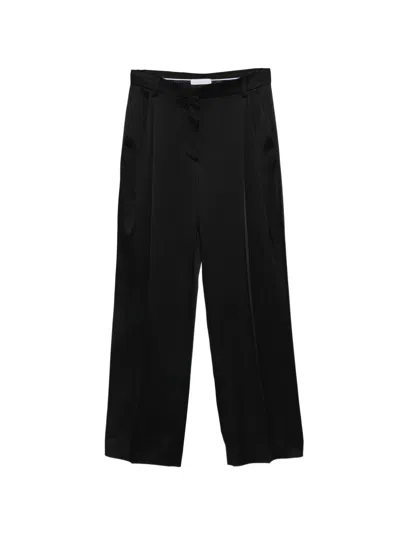 Stella Mccartney Stella Mc Cartney Pleated Satin Trousers In Multi