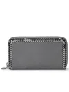 Stella Mccartney Zipped Around Continental Wallet Eco Shaggy Deer