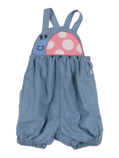 Stella Mccartney Kids' Stella Mc Cartney Romper In Blue