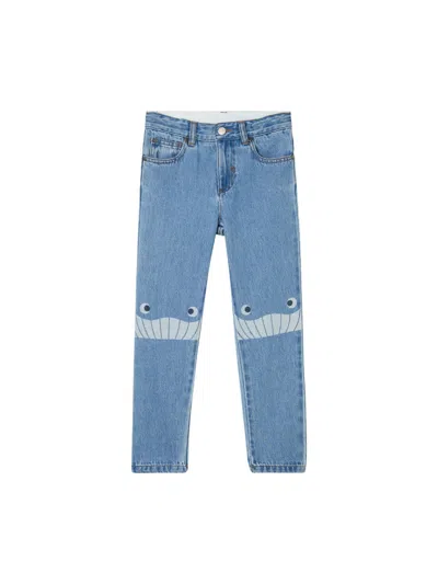 Stella Mccartney Mini Soft Fabric Trousers For Boys In Multi