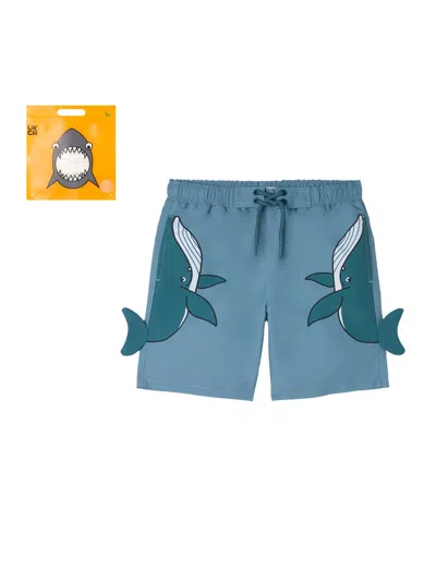 Stella Mccartney "smiling Orca" Costume In Blue