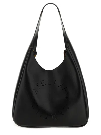 Stella Mccartney Stella Mc Cartney Soft Hobo Tote Bag In Black