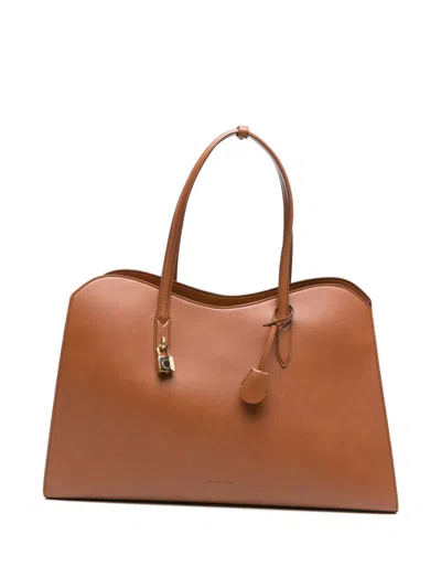 Stella Mccartney Stella Mc Cartney Stella Ryder Tote Bag In Brown