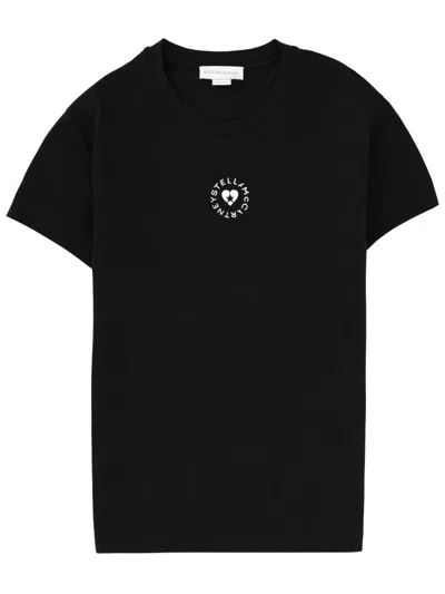 Stella Mccartney Stella Mc Cartney T Shirt With Logo In Black